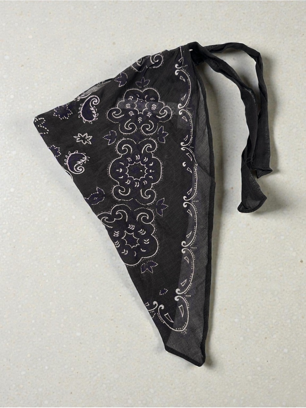 NWT Free People Bridgette Bandana Hair Scarf in Brown